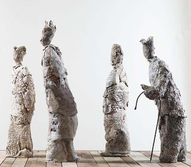 SURVIVANTS. LA SHOAH. CERAMIQUES. 2009-2011